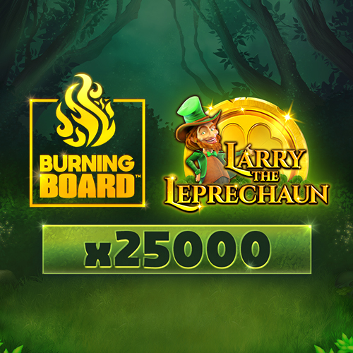 Larry the Leprechaun Burning Board™