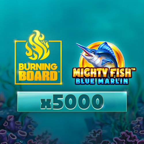 Mighty Fish™: Blue Marlin Burning Board™